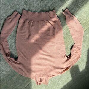 Camel cashmere turtleneck